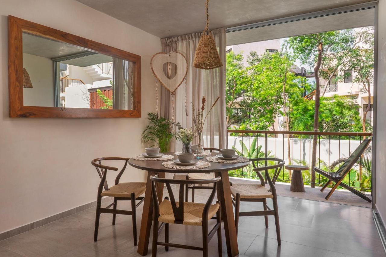 Luxury Condo For 4 With Access To Pool - A203 Tulum Ngoại thất bức ảnh
